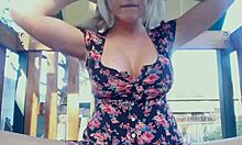 Sexy Teen Masturbates Nude Outdoors in HD