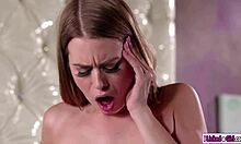 Stepmom Facesitted Hard by Her Wild Stepmom in Intense Action