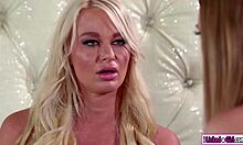 Stepmom Facesitted Hard by Her Wild Stepmom in Intense Action