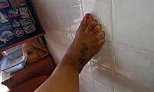 wife welcomes husband home with open legs