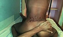 Sexy slut starts with masturbation then full sex after pickup.