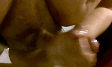 Amateur Engages In Oiled Handjob Action Resulting In Cumshot.