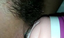 Teen masturbates with fake pussy intensely