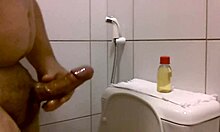 Amateur Engages In Oiled Handjob Action Resulting In Cumshot.