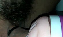 Teen masturbates with fake pussy intensely