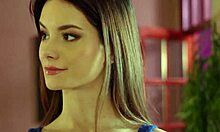 Slim Teen Liz Ocean Rides Cock Poolside