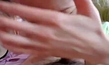 shy gf gets cum on tits in college 😏