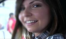 I bent over in missionary for that big cock and took his cum for cash from the neighbor