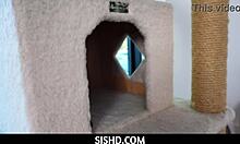 Stepsister Claire Roos Sneaks In To Tease Her Stepbro's Pillows