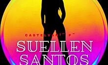 This ex BBB Brazil model shows her big tits and ass in homemade creampie sex.