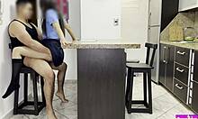 Wow, Niece in School Uniform Tricked Hard!