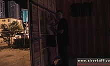 Amateur Teen's Intense Anal Facial with BDSM Vibrator