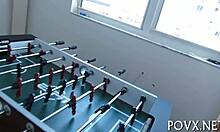 Frisky lesbians lily labeau and jenna sativa get wild with oral fun 😘