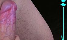 Playing with my paintbrush and my milk. My paint is my cum.