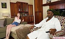 Slutty teen 18+ drilled by stepdad's huge cock