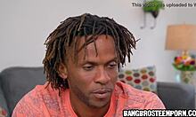 Cute teen caught fingering her pussy by black stepbrother in interracial encounter