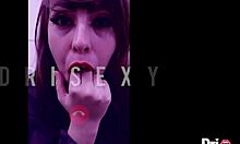 Secretary dri sexy guides through joi session in office