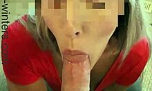 Horny teacher drains random guy's balls before school starts.