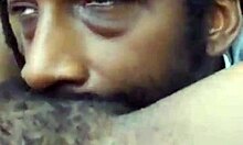 Ebony milf wife gets her wet pussy sucked in close-up homemade reality orgasm scene