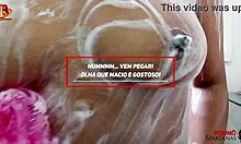 Джулия Кариока жадува голям дилдо! Без мъж, само играчка чука мократа й дупка!