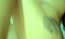 The big guy licked her ass then fucked her hard interracial style.