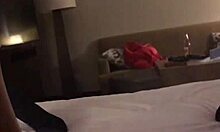 Asian amateur whore feels intense pleasure during handjob and blowjob session