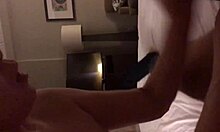 Asian amateur whore feels intense pleasure during handjob and blowjob session