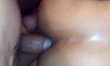 Another delicious ANAL session with my little wife in amateur assfucking action