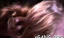 males satisfy sexy gfs with ripped clothes blowjob and doggystyle fucking