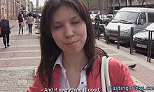 I saw this casting babe getting banged on a leaked sex tape, it was wild.