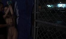 this teen fucks for pizza in rough outdoor hookup, anya olsens