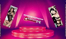 i'm oxana 24j in this bdsm slave castin, gettin my face coverd in cum