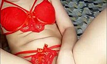 Teen 18yo wakes up to a hard cock and gets bent over for doggystyle fucking with creampie