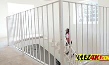 Teen caught fingering her pussy, craving lesbian sex! 😈