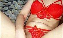 Teen 18yo wakes up to a hard cock and gets bent over for doggystyle fucking with creampie