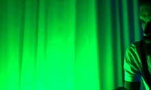 This couple enjoys dirty sex nights with big natural tits