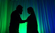 This couple enjoys dirty sex nights with big natural tits