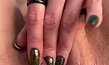 Masturbating teen pussy close-up - real amateur action day 8