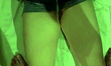 Hey, watch this wife getting pissed on in the kitchen by her husband