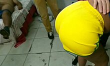 Latina lesbians in wild orgy at Copa cabaret with oral and assfucking