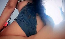Indian Babe Tears Jeans For Amateur Casting Audition