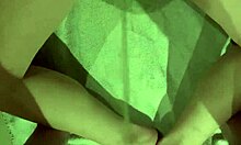 Hey, watch this wife getting pissed on in the kitchen by her husband