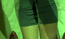 Hey, watch this wife getting pissed on in the kitchen by her husband