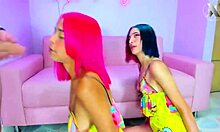 i had girls with colorful hair suck the dick of their neighbor who joined the sleepover