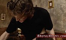 first time straight jacket bondage fuck with two young sluts sydney cole, so intense.