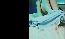 Alicebong solo at home showing off teen pussy