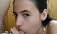 Amateur Bent Over For Doggystyle Fuck And Cumshot In Mouth