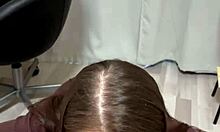 Young Brunette Sucks Massive Cock in POV Compilation