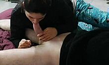 I can't stop feeding Sasy my cock and filling her mouth with cum