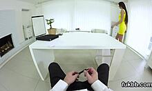 Wacky Teen Pleasures Pussy, Gets Licked And Fucked In POV!